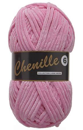 Chenille 6 nr. 713 roze