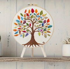 Embrodery diy pakket levensboom