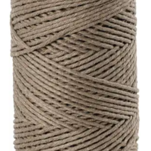 Macramé koord 2 mm  lichtbruin