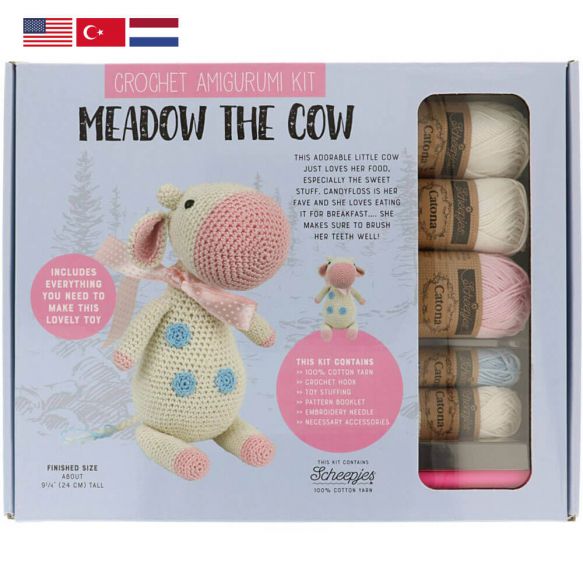 Tuva Haakpakket amigurumi Meadow the Cow - Afbeelding 2