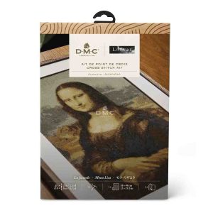 DMC Kruissteek kit Mona Lisa – Museum Collectie