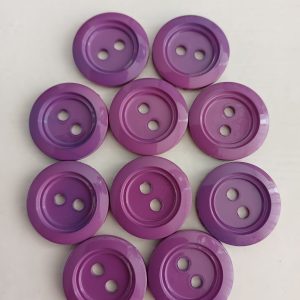 Paarse knopen 10 stuks