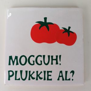 Tegeltje Plukkie al?