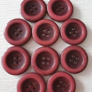 Rode knopen 10 stuks