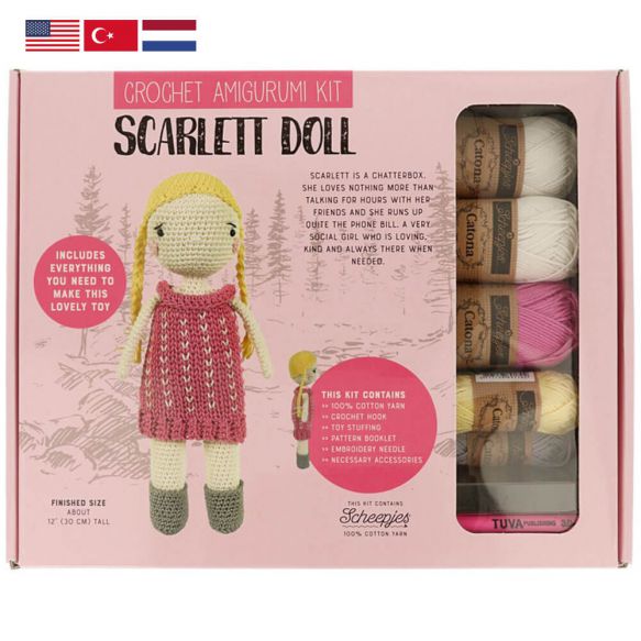 Tuva Haakpakket amigurumi Scarlett Doll - Afbeelding 2