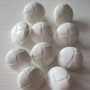 Witte knopen 10 stuks