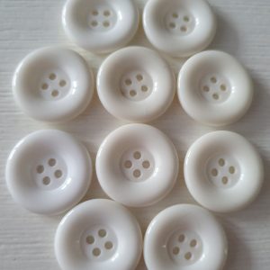 Witte knopen 10 stuks