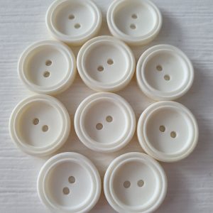 Witte knopen 10 stuks