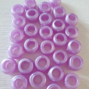 Lila kralen 29 stuks