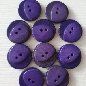 Paarse knopen 10 stuks