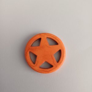 Oranje ster kraal