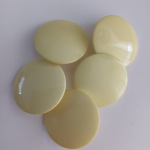Gele knopen 5 stuks