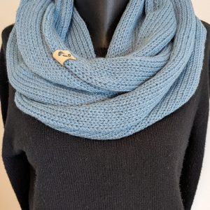 Handgemaakte gebreide infinity sjaal van acryl voor volwassenen [GRATIS verzending]