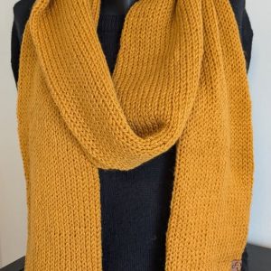 Handgemaakte gebreide sjaal van acryl voor volwassenen [GRATIS verzending]