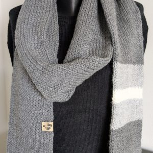 Handgemaakte gebreide sjaal van acryl voor volwassenen [GRATIS verzending]