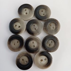 Grijze knopen 10 stuks