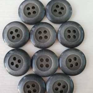 Grijze knopen 10 stuks