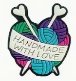 Handmade with love naaldstoppers 2 stuks