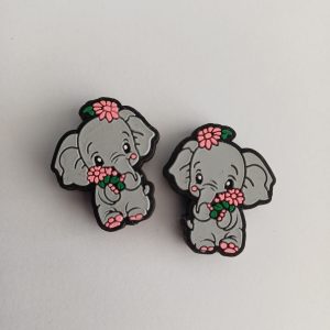 Naaldstoppers 2 stuks olifantjes
