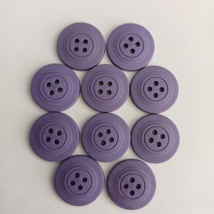Paarse knopen 10 stuks