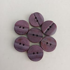 Paarse knopen 7 stuks