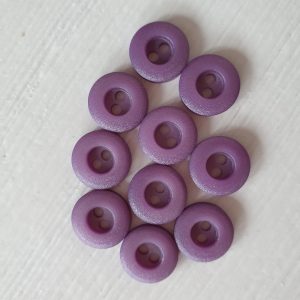 Paarse knopen 10 stuks