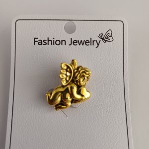 Speld broche engel goud