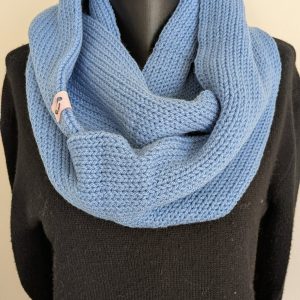Handgemaakte gebreide infinity sjaal van acryl voor volwassenen [GRATIS verzending]