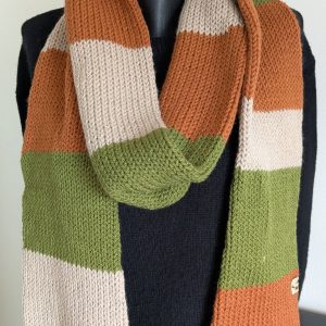 Handgemaakte gebreide sjaal van acryl voor volwassenen [GRATIS verzending]
