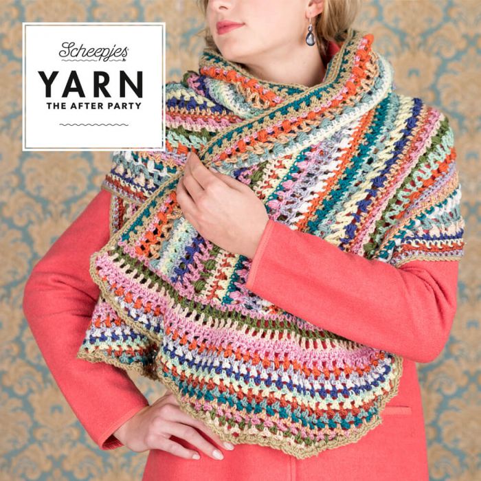 YARN The After Party nr.20 Wrapket Scarf - Afbeelding 3