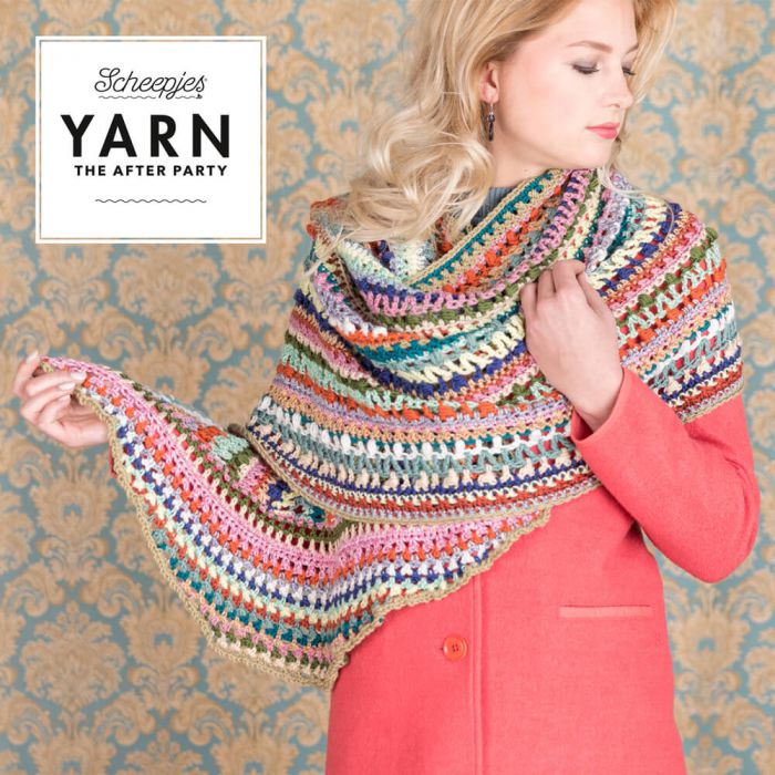 YARN The After Party nr.20 Wrapket Scarf - Afbeelding 5