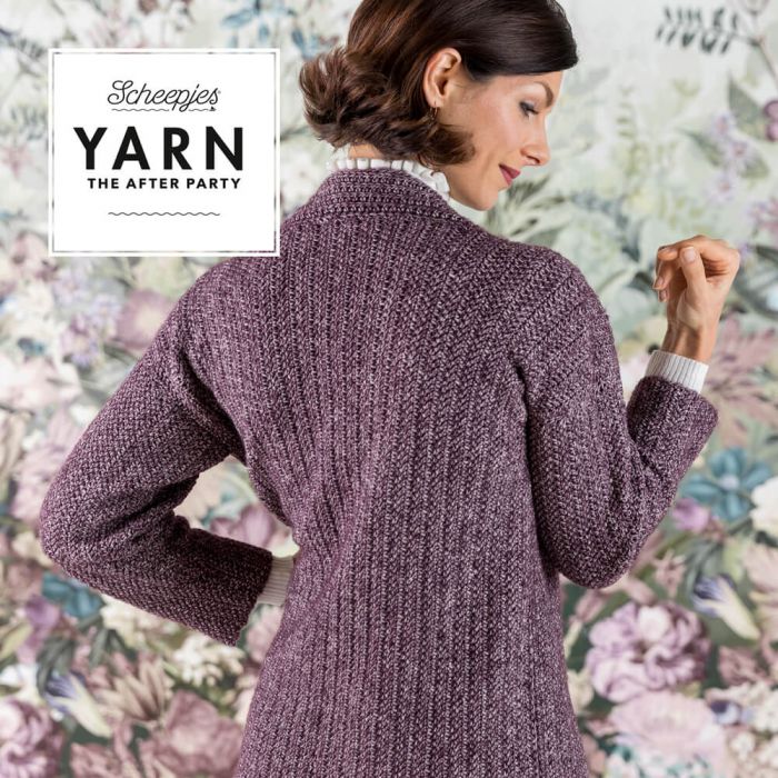 YARN The After Party nr.29 Herringbone Cardigan - Afbeelding 2