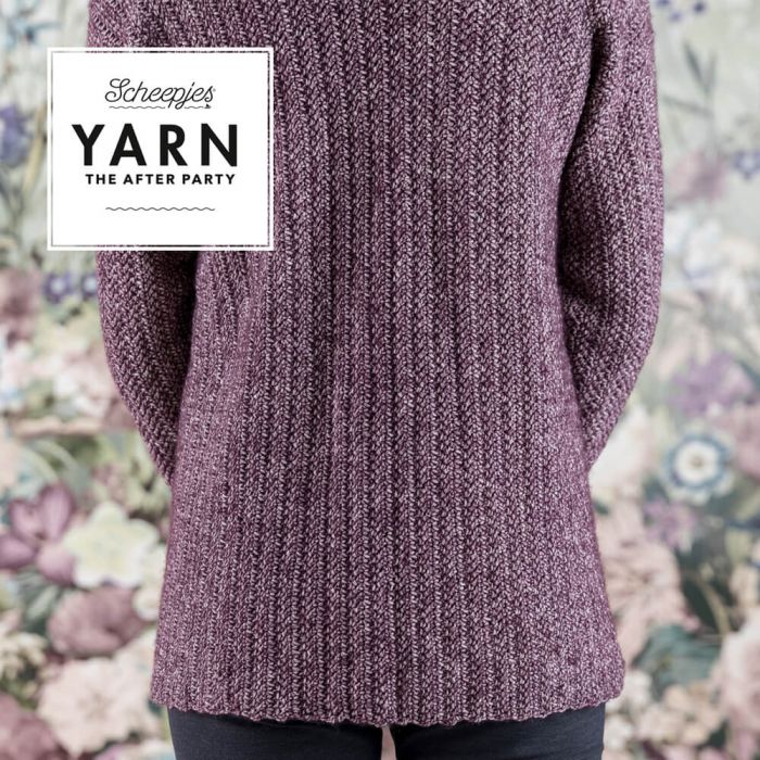 YARN The After Party nr.29 Herringbone Cardigan - Afbeelding 4