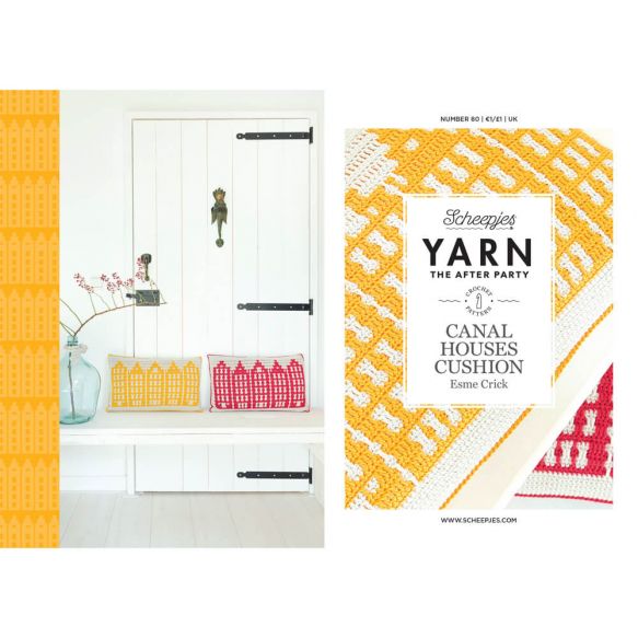 YARN The After Party nr.80 Canal Houses Cushion